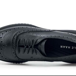 Cole Haan Classic Black Leather Oxfords